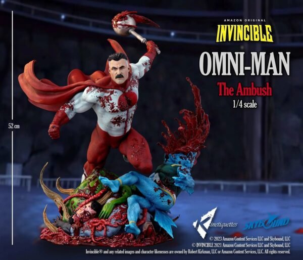 2024 Kinetiquettes Invincible: Omni-Man: The Ambush Diorama - Image 2