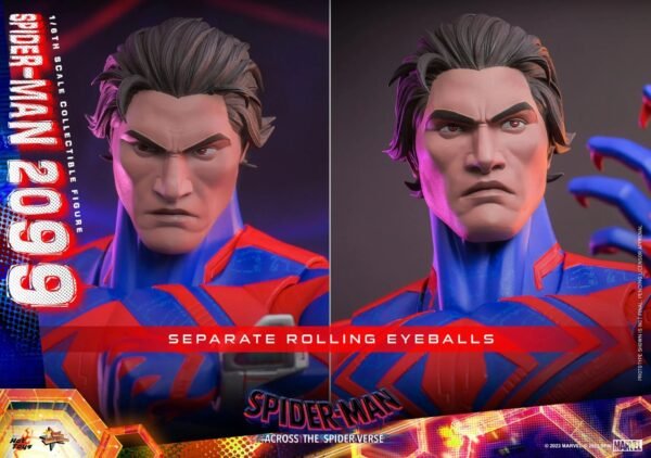 2024 Hot Toys Spider-Man: Across the Spider-Verse Spider-Man 2099 Sixth Scale Figure - Image 5