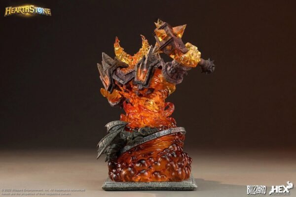 2024 HEX Collectibles Hearthstone Ragnaros the Firelord 11in Statue - Image 12