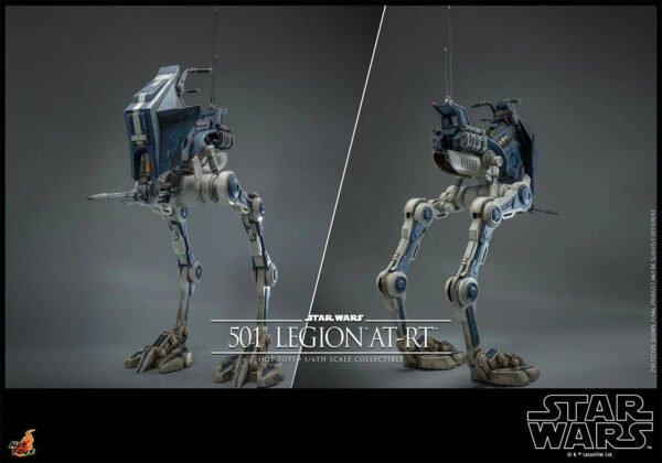 2024 Hot Toys Star Wars ARF Trooper and 501st Legion AT-RT Sixth Scale Figure - Image 8