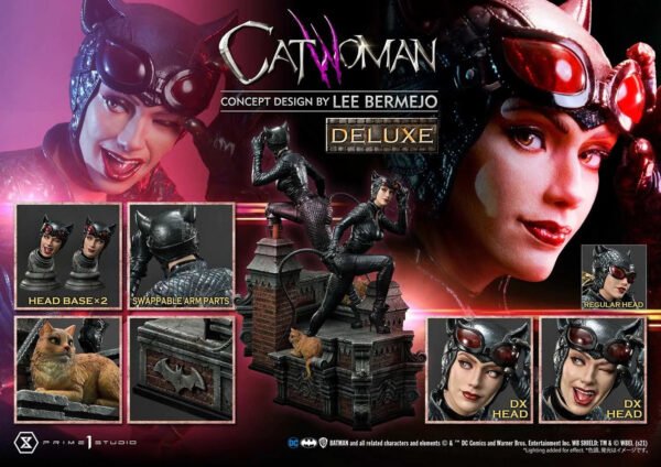 2024 Prime 1 Museum Masterline Batman (Comics) Catwoman (Concept Design by Lee Bermejo) DX Bonus Version 1:3 Scale Statue - Image 11