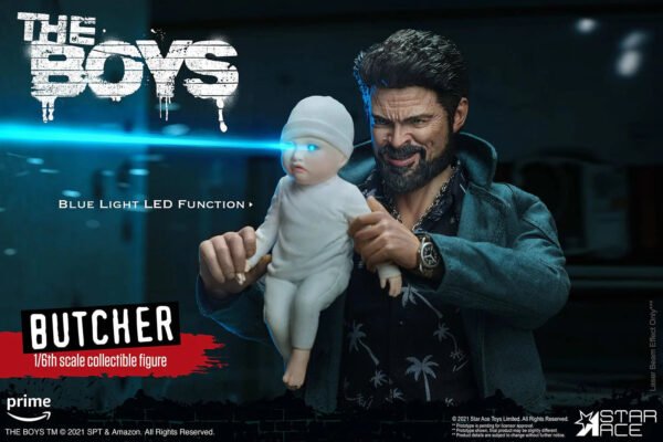 Star Ace Toys The Boys Billy Butcher Deluxe Sixth Scale Figure - Image 8
