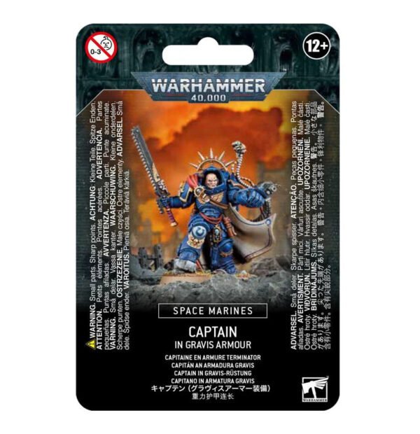 Games Workshop Warhammer 40,000: Space Marines Captain in Gravis Armour