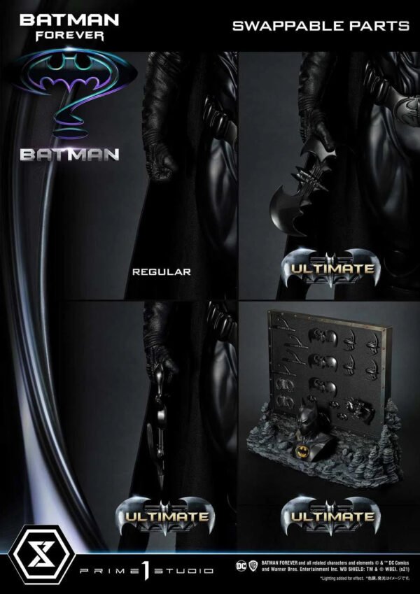 2024 Prime 1 Museum Masterline Batman Forever Batman Ultimate Bonus Version 1/3 Scale Statue - Image 4