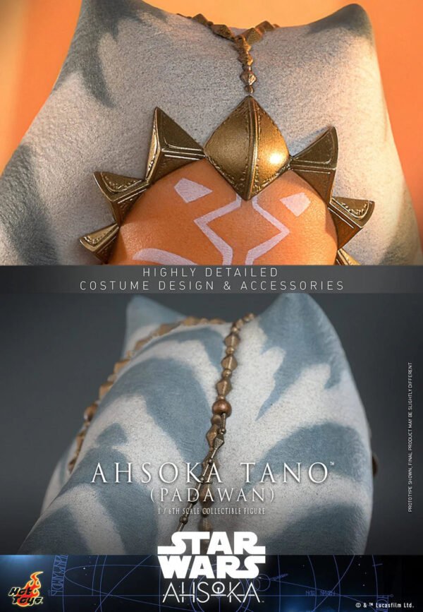 2024 Hot Toys Star Wars Ahsoka: Ahsoka Tano (Padawan) Sixth Scale Figure - Image 7