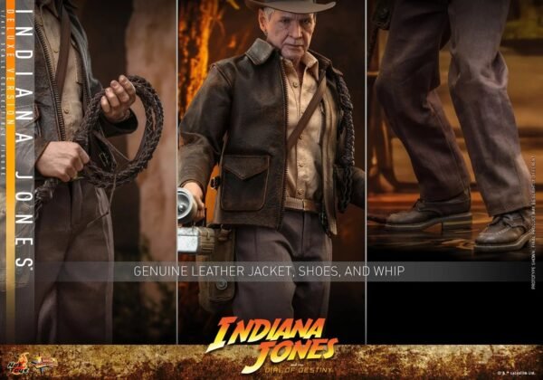 2024 Hot Toys Indiana Jones and the Dial of Destiny Indiana Jones Deluxe Sixth Scale Figure - Image 7