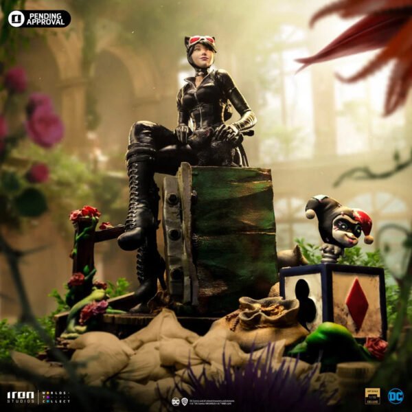 2024 Iron Studios DC Comics Gotham City Sirens Catwoman 1/10 Deluxe Art Scale Statue