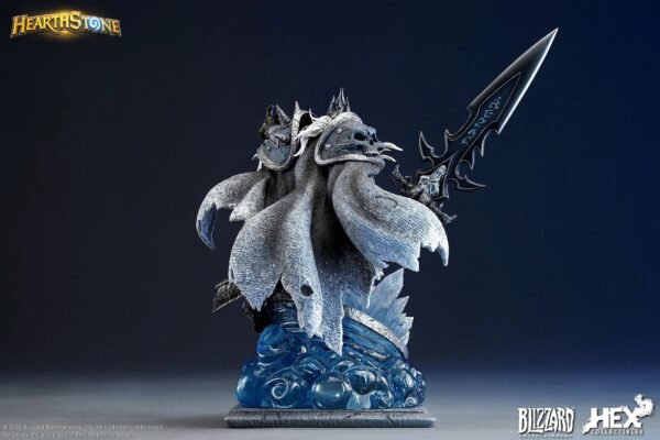 2024 HEX Collectibles Hearthstone The Lich King 1:10 Scale Statue - Image 7