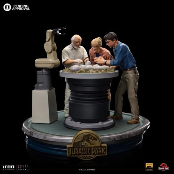 2024 Iron Studios Jurassic Park Dino Hatching Art Scale 1/10 Statue