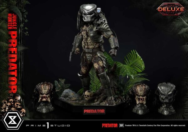 2024 Prime 1 Museum Masterline Predator (Film) Jungle Hunter Predator DX Bonus Version 1/3 Scale Statue - Image 10