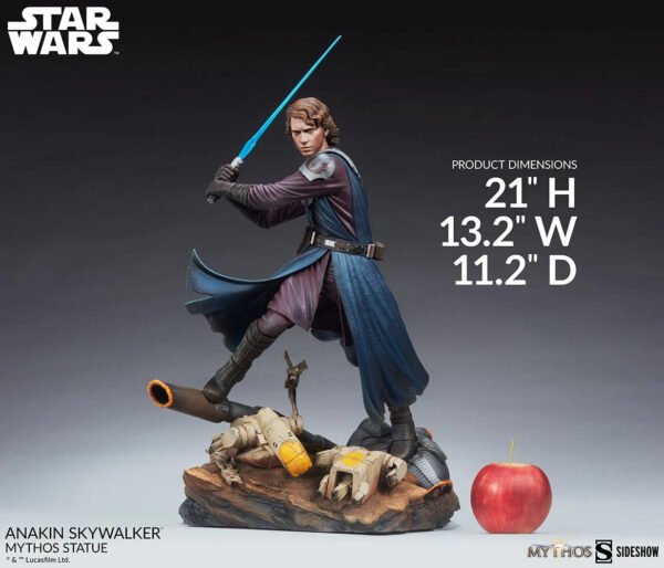 Sideshow Collectibles Anakin Skywalker Mythos Statue - Image 12