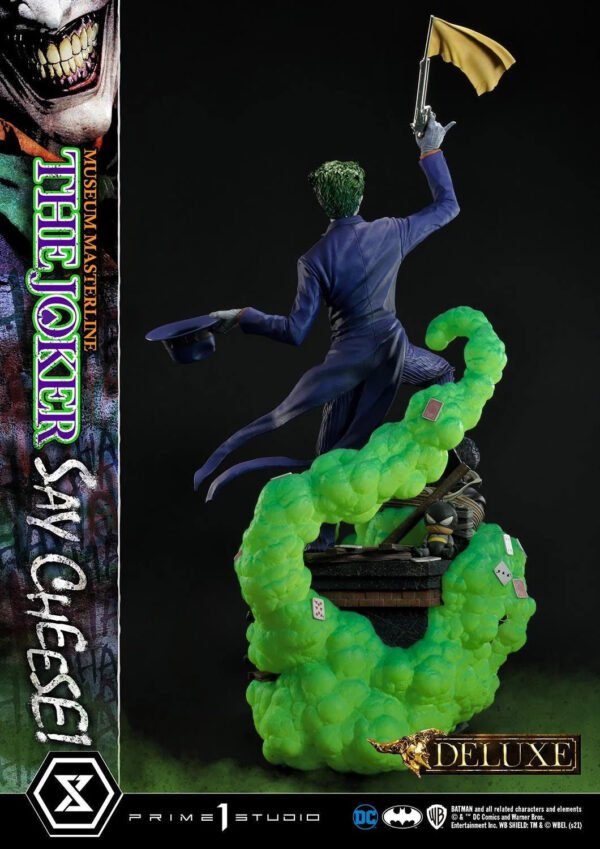 2024 Prime 1 Museum Masterline Batman (Comics) The Joker Say Cheese! Deluxe Bonus Version 1/3 scale Statue - Image 5