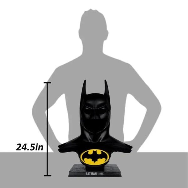 2024 McFarlane Toys DC Direct Batman 1989 1:1 Scale Cowl Replica - Image 4