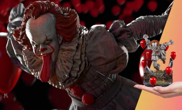 Iron Studios Pennywise Deluxe 1/10 Scale Statue