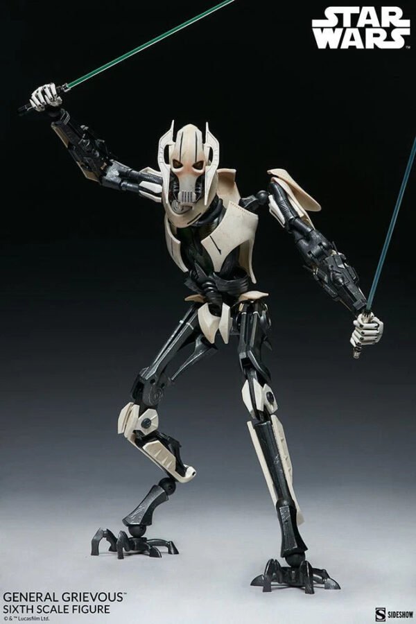 Sideshow Collectibles Star Wars Sage General Grievous Sixth Scale Figure - Image 11