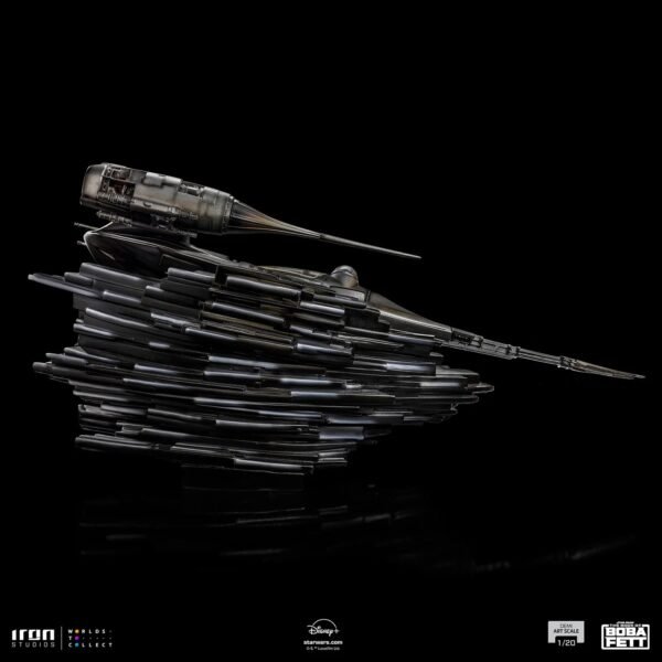 Iron Studios The Book of Boba Fett Mando's N-1 Starfighter 1/20 Demi Art Scale Statue - Image 3