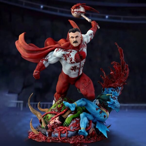 2024 Kinetiquettes Invincible: Omni-Man: The Ambush Diorama - Image 12