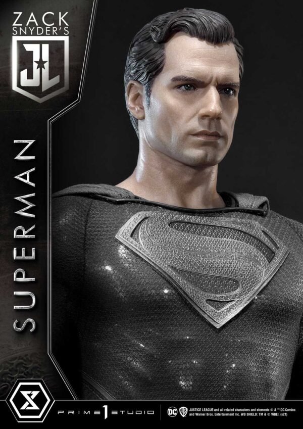 2024 Prime 1 Museum Masterline Justice League (Film) Superman Zack Snyder's Justice League 1/3 Scale Statue - Image 6