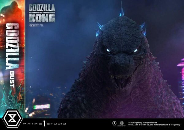 2024 Prime 1 Godzilla vs Kong Godzilla Bust Bonus Version