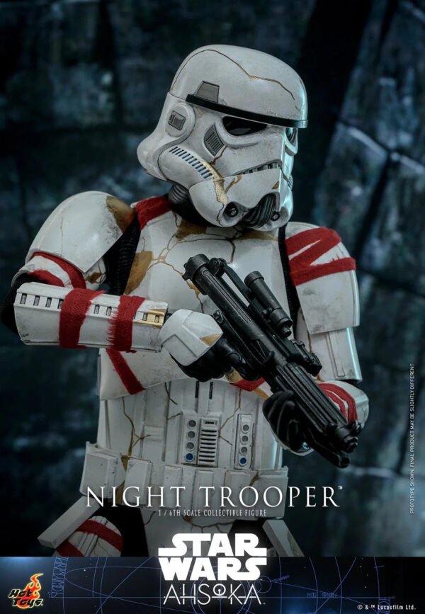2024 Hot Toys Star Wars Ahsoka: Night Trooper Sixth Scale Figure - Image 3