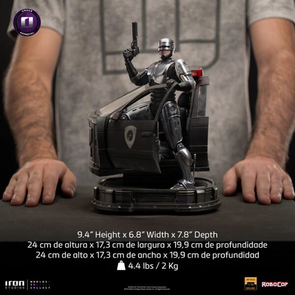 Iron Studios Robocop Deluxe Art Scale 1/10 Statue - Image 2