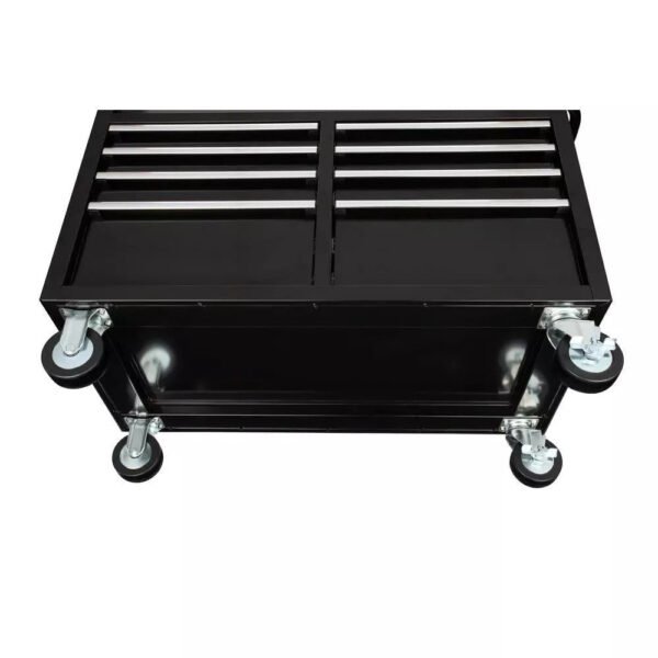 46 in. W x 24 in. D 9-Drawer Gloss Black Deep Tool Chest Mobile Workbench - Image 3