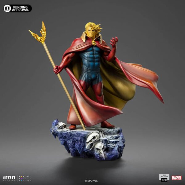 2024 Iron Studios Marvel Comics Adam Warlock Art Scale 1/10 Statue - Image 2