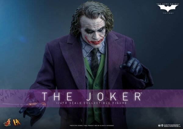 2024 Hot Toys The Dark Knight Trilogy The Joker Sixth Scale Figure - Image 3
