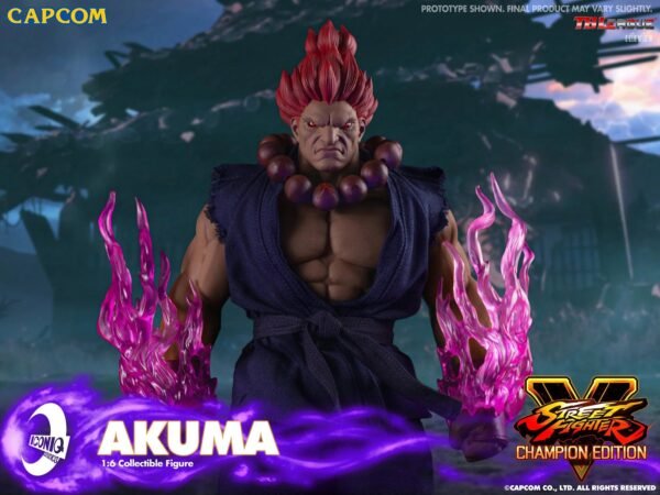 2024 Iconiq Studios Street Fighter V Akuma Sixth Scale Figure - Image 2