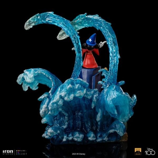 2024 Iron Studios Fantasia Mickey Deluxe Art Scale 1/10 Statue - Image 2