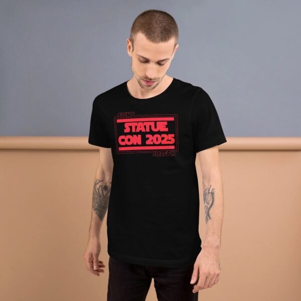 STATUECON 2025 RED Unisex t-shirt - Image 4