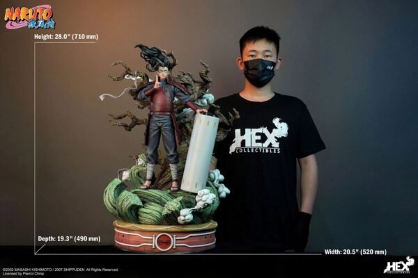 2024 HEX Collectibles Naruto Senju Hashirama 1:4 Scale Statue - Image 9