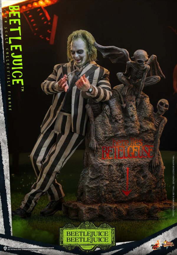 2024 Hot Toys Beetlejuice Sixth Scale Figure - Image 7