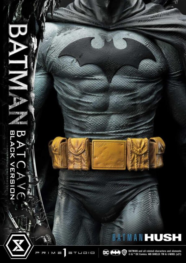 2024 Prime 1 Museum Masterline Batman: Hush (Comics) Batman Batcave Black Version 1/3 Scale Statue - Image 4