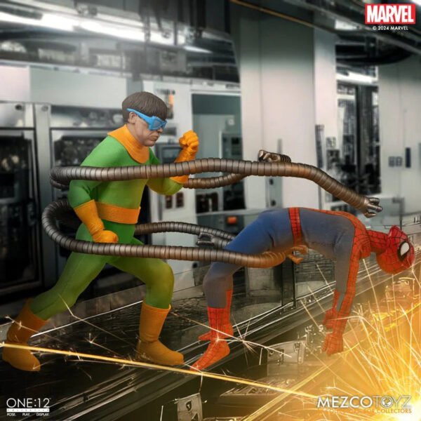 2024 Mezcotoyz Marvel Comics Doctor Octopus One:12 Collective Action Figure - Image 2