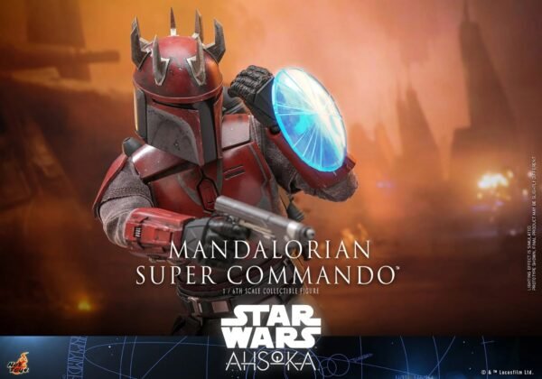 2024 Hot Toys Star Wars: The Clone Wars Mandalorian Super Commando Sixth Scale Figure - Image 8