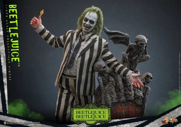 2024 Hot Toys Beetlejuice Sixth Scale Figure - Image 5