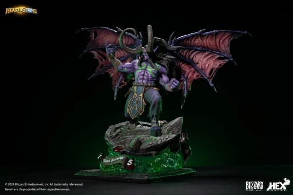 2024 HEX Collectibles Hearthstone Illidan Stormrage 1/10 Scale Statue - Image 4