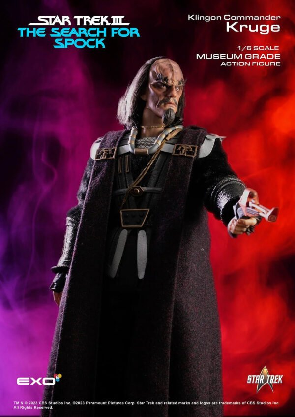 2024 Exo-6 Star Trek III The Search for Spock Commander Kruge Sixth Scale Figure - Image 2