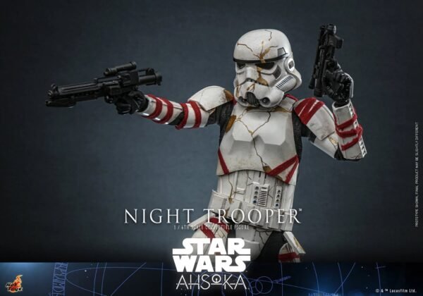 2024 Hot Toys Star Wars Ahsoka: Night Trooper Sixth Scale Figure - Image 7