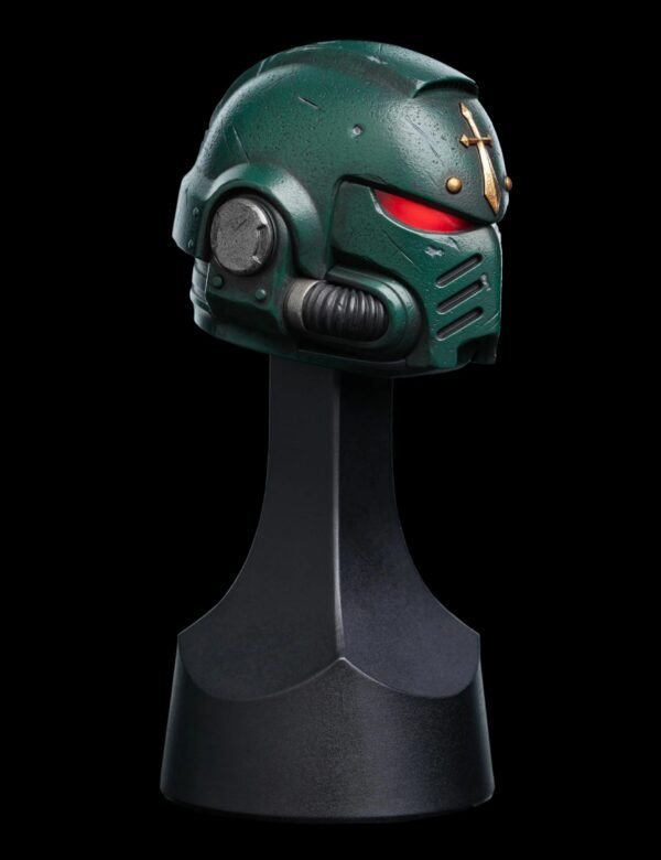 2024 Weta Workshop Warhammer 40K Space Marines Dark Angels Helmet Replica - Image 3