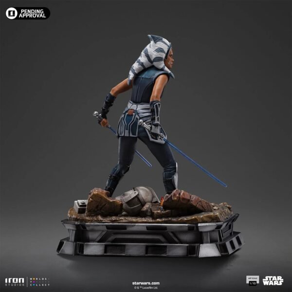 2024 Iron Studios Star Wars Ahsoka (Padawan Version) 1/10 Scale Statue - Image 5