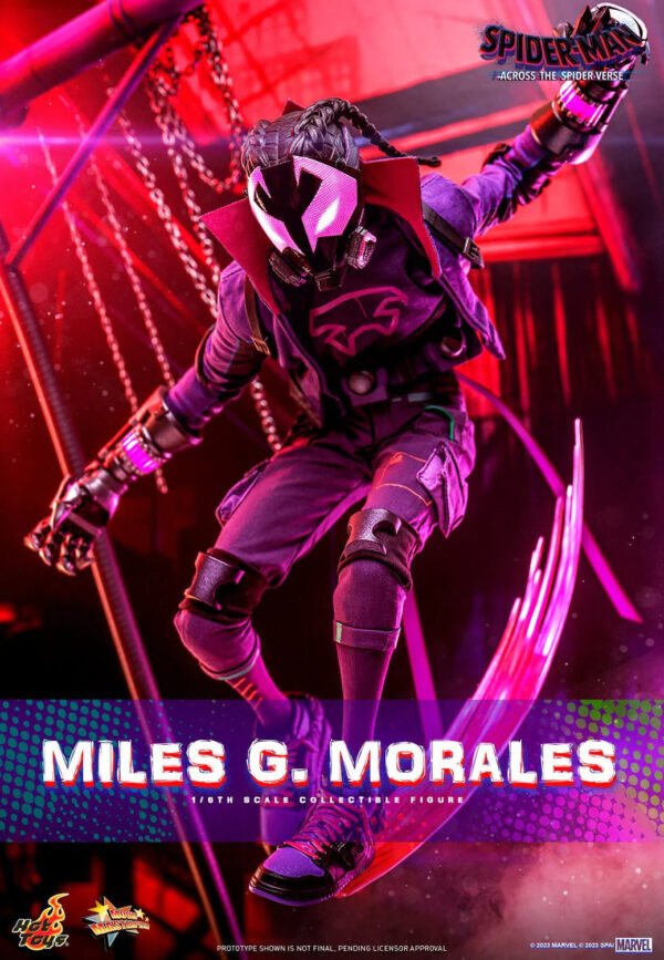 2024 Hot Toys Spider-Man: Across the Spider-Verse Miles G. Morales(Prowler) Sixth Scale Figure - Image 3