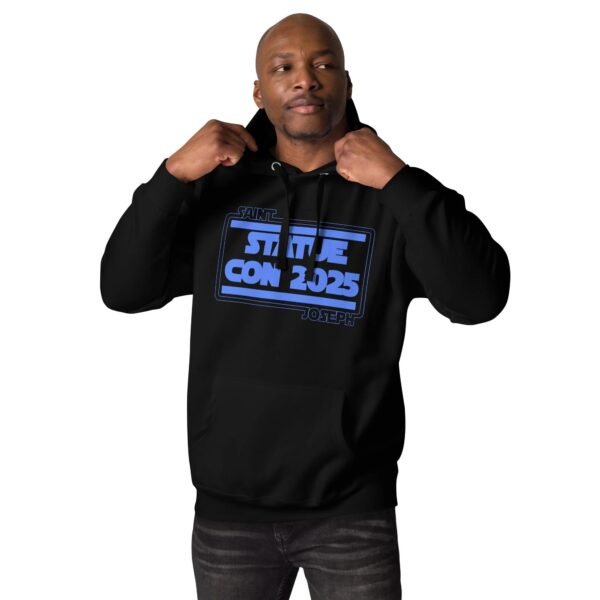 STATUECON 2025 BLUE Unisex Hoodie - Image 2