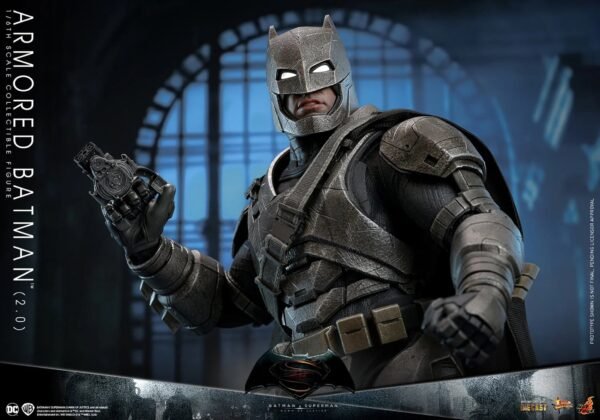 2024 Hot Toys Batman v Superman Armored Batman (2.0) Regular Version Sixth Scale Figure - Image 4