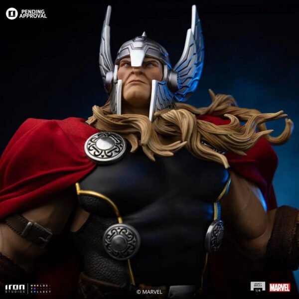2024 Iron Studios Marvel Comics Thor Unleashed 1/4 Scale Statue - Image 5
