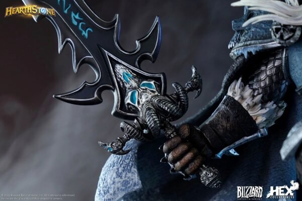 2024 HEX Collectibles Hearthstone The Lich King 1:10 Scale Statue - Image 5
