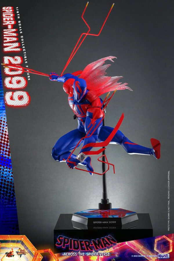 2024 Hot Toys Spider-Man: Across the Spider-Verse Spider-Man 2099 Sixth Scale Figure - Image 7