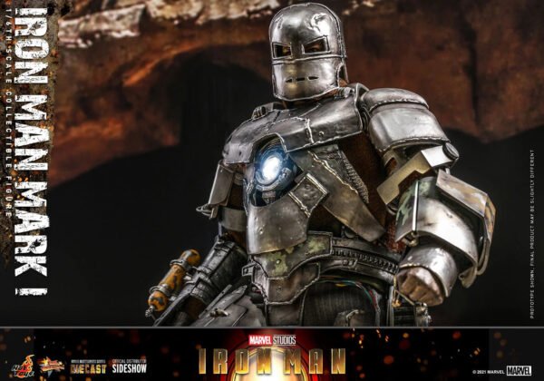 Hot Toys Iron Man Mark I Sixth Scale Figure - Image 6