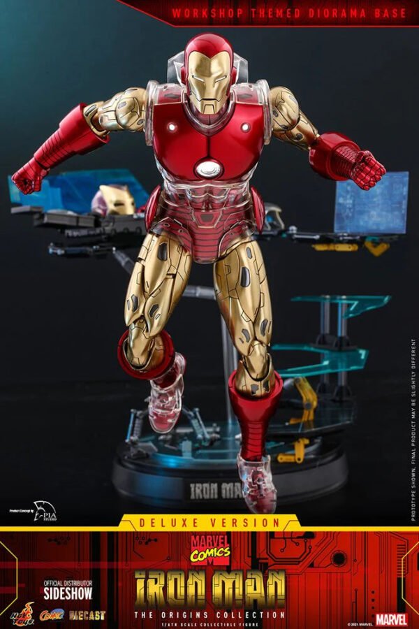 Hot Toys Iron Man the Origins Collection (Deluxe) Sixth Scale Figure - Image 9